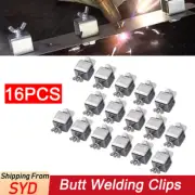 16Pcs Panel Clamps Butt Welding Clip Sheet Alignment Positioner Car Truck Door