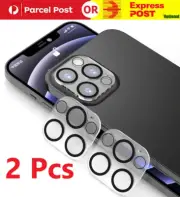 2X Back Camera Lens Tempered Glass Protector For iPhone 16 15 14 13 12 11 Pro