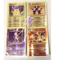 在飛比找蝦皮購物優惠-美版英文 Pokemon TCG 寶可夢遊戲卡 皮卡丘、噴火