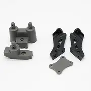 Plastic Tail Wing Fixed Part Car Shell Column Replacement RC Parts for WLtoys 124008 124010 1/12 4WD RC Car