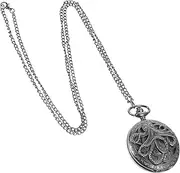 [SAFIGLE] 1Pc Vintage Hollow Out Pocket Watch Antique Quartz Movement Classic Design for Collectors and Watch Enthusiasts