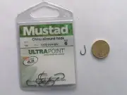 Ami MUSTAD Chinu Allround hook Ref. 10001NP-BN Size 6 Pieces 10 FA209
