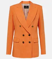 [Etro] Etro Double-breasted blazer AU 10 beige