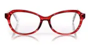 eyebobs CPA Unisex Premium Reading Glasses, Red Front and Crystal Temples, 1.25