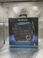 Brookstone BIG BLUE GO Compact Wireless Speaker (IPX7 Waterproof) (Brand New)