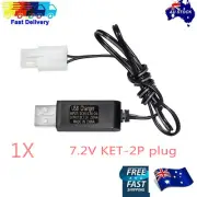 USB Charger 3.6V 4.8V 6V 7.2V Ni-Cd Ni-MH for RC Toy Car Plane boat