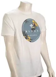 Rip Curl Mahalo Hawaii Premium T-Shirt - White - New