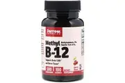 Jarrow Formulas Methyl B-12 Supports Brain Cells & Nerve Tissue Cherry Flavour, 500mcg, 100 Lozenges