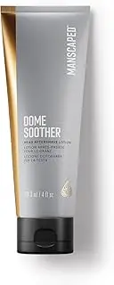 MANSCAPED® Dome Soother Men’s Head Aftershave Lotion – Infused with Aloe & Colloidal Oats for Soothing & Hydrating Scalp Skin, Quick Absorbing & Dries Clear Relieving Post-Shave Discomfort, 4 fl. Oz.