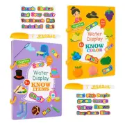 Water Drawing Book Magic Doodle Coloring Book Learning Painting & Pen For Kids