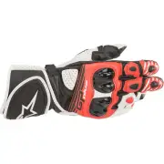 Alpinestars GP+R V2 Gloves (Black / White / Red) Choose Size