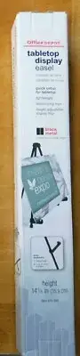 Office Depot Quick-Setup Display Easel (Max Height: 14 1/8 in) (615-595) Black