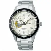在飛比找momo購物網優惠-【SEIKO 精工】復刻60年代開芯機械腕錶 4R39-00
