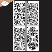 Elizabeth Craft Journal Stencils 6