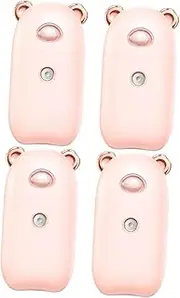 minkissy Face Mister 2 Pcs Beauty Humidifier Portable Handheld Humidifiers Portable Usb Facial Steamer Skin Moistener Moisturizing Mister Facial Mist Sprayer Vacuum Plating