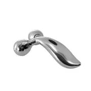 3D Roller Slim Face Massager V Beauty Apparatus Silver Massagers