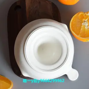 促銷打折  手動榨汁器日本進口下村檸檬手動榨汁機陶瓷便攜小型橙汁炸汁家用橙子壓汁器