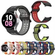 For Samsung Galaxy Watch 4/5/5Pro Classic 42/46mm Band Silicone Bracelet Strap
