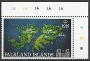 FALKLAND ISLANDS/1982/MNH/SC#B11/ REBUILDING AFTER CONFLICT WITH ARGENTINA