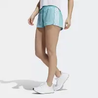在飛比找博客來優惠-ADIDAS PACER 3S WVN 百搭 女運動短褲-藍