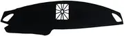 Non-Slip Dash Mat for Maz&da for CX-5 KE 2012 2013 2014 2015 2016 Car Dashboard Cover Dash Mat Sun Shade Non-Slip Pad(A Black Side LHD)