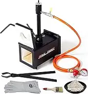DEVIL-FORGE Gas Propane Forge DFPROF1+2D, 1 Burner (80,000 BTU), Freestanding, Gas, LPG, Blacksmith, Farrier, 2500°F / 1370°C