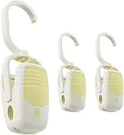 Hanging Tiptes with Metal Hooks 3 Units Reusable Rotating Clips for Baking Towels Utensils or Bathroom Accessories Practical for Home Camping or Voy
