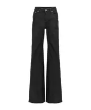 Rick Owens DRKSHDW Bias Bootcut Jeans 25,26 black wax
