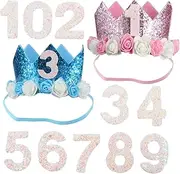 JOINPAYA 2 sets DIY Birthday Party Hat Birthday Caps for Celebrations Photo Props Fun Adorable Tiny Party Hats for Memorable Moments