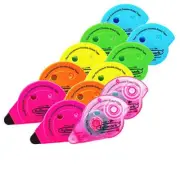 Glue Tape Roller/Adhesive Double Sided Tape Crafter'S - 10 Pcs + 2 Free