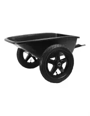 [Berg] Tow Trailer L 77x59cm For Buddy & Rally (3-12 Years) in Black