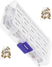 ERINGOGO 600pc Ceramic Capacitors Kit Assorted Values Electronics Component Assortment