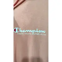 在飛比找蝦皮購物優惠-Champion 橘粉色 帽T 二手