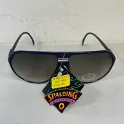 Spalding Sports Eyewear Sunglasses Glossy Navy With White Trims bonnéaus 99% UVB