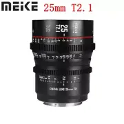 Meike 25mm T2.1 MF Cinema Lens f Canon EF/PL-Mount Cine BMPCC6K Pro Z RED Komodo