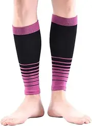 TOVINANNA Performance Support Calf Compression Sleeve Runners Leg Guard Leg Sleeve for Sports Shin Splint Relief