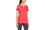 Lotto Womens Indy II Tee Shirt Sports Soccer Tennis Training - Red Rose - S