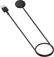 2 Pack Compatible for Google Pixel Watch 3/Pixel Watch 2 Charger, Replacement USB A Magnetic Charging Cable Cord for Fitbit Ace LTE/Versa 4/Versa 3 3.3ft/100cm Smartwatch Cable-Black