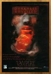 1995 Vampire The Eternal Struggle Darkness Unveiled Print Ad/Poster RPG Book Art