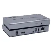 4K HDMI+USB Extender 120M 1080P HD No Delay Support USB KVM Extending Control #S