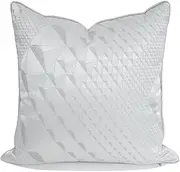 CVBFDB The Gray Chair Rests an a Designer Soft ometric Design Sofa Pillow Case Soft Pillow