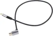 CIYODO K High Speed Video Cable m Angled Connector for Monitor Laptop Male to Male Short Cable for Tv Projector