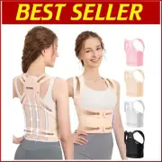 Adjustable Posture Corrector Back Brace for Men & Women - Pain Relief Small Size