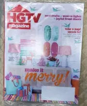 HGTV Magazine December 2020 Make it Merry Cool Crafts Wowza Lights Front Doors