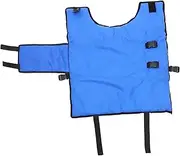 BESPORTBLE Calf Thermal Clothing Goat Coat Cowgirl Costume Cow Throw Blanket Stuff Calf Warming Jacket Cattle Farm Equipment Goat Saver Coat Cows Horse Stuff Blue Flannel