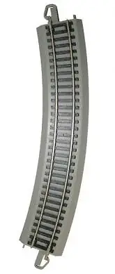 Bachmann HO Scale Bulk EZ-Track w/ Nickel Silver Rail 18in Radius Curve (1)