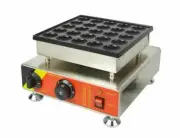 110V 25Holes Commercial Mini Dutch Pancake Maker Iron Baker Pancake Machine