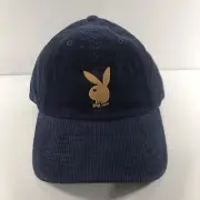 Playboy OG Lids Hat Blueberry Pie Gold Logo Corduroy Adjustable 2023 Dad Cap NWT