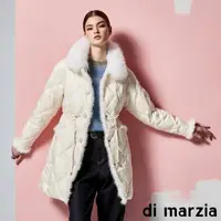 在飛比找森森購物網優惠-di marzia 芬蘭雪地狐毛精品鵝絨外套