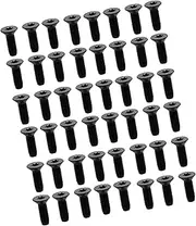REPAIROCK 44pcs Auto Screws for Jeep Wrangler CJ7 YJ TJ 1976-2006 Fasteners Windshield Frame Hinge Tailgates Screw Door Bolts Mirror Window Hinges Nuts Torx Screw Auto Replacement Parts